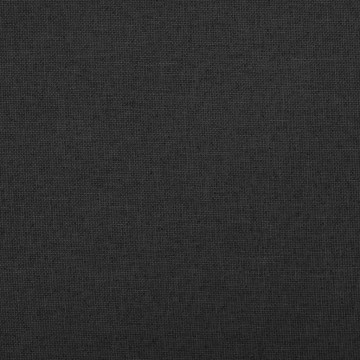 Bancă depozitare pliabilă, negru, 76x38x38 cm, imitație pânză - Img 6
