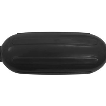 Bară de protecție barcă, 4 buc., negru, 41x11,5 cm, PVC - Img 3
