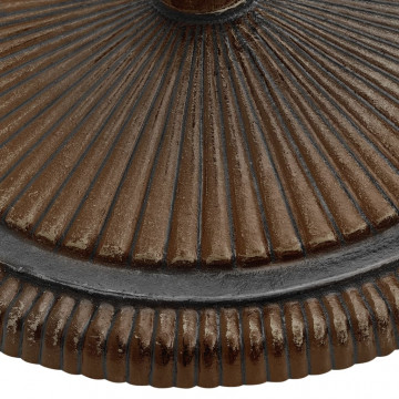 Bază de umbrelă, bronz, 45x45x30, fontă - Img 5