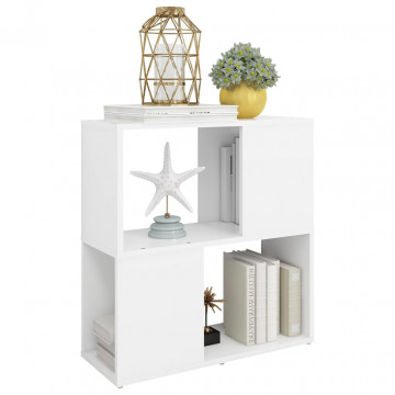 Bibliotecă, alb, 60 x 24 x 63 cm, PAL - Img 8