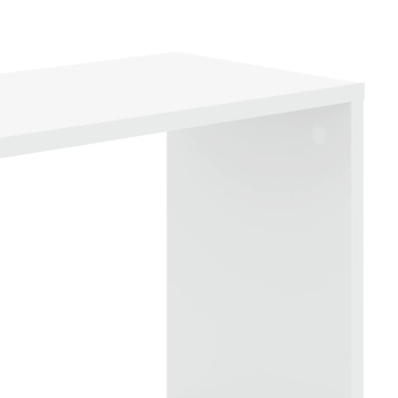 Bibliotecă cu 5 niveluri, alb 45x23,5x162,5 cm lemn prelucrat - Img 5