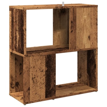 Bibliotecă, lemn vechi, 60x24x63 cm, lemn prelucrat - Img 5