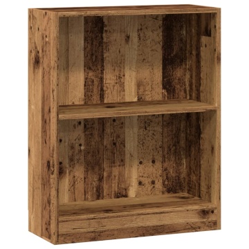 Bibliotecă, lemn vechi, 60x24x76 cm, lemn prelucrat - Img 2