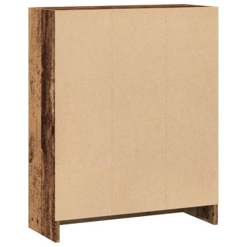 Bibliotecă, lemn vechi, 60x24x76 cm, lemn prelucrat - Img 5
