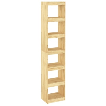 Bibliotecă/Separator cameră, 40x30x199 cm, lemn masiv pin - Img 2