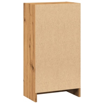 Bibliotecă, stejar artizanal, 40x24x76 cm, lemn prelucrat - Img 5