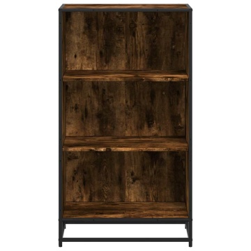 Bibliotecă, stejar fumuriu, 60x35x107,5 cm, lemn prelucrat - Img 4