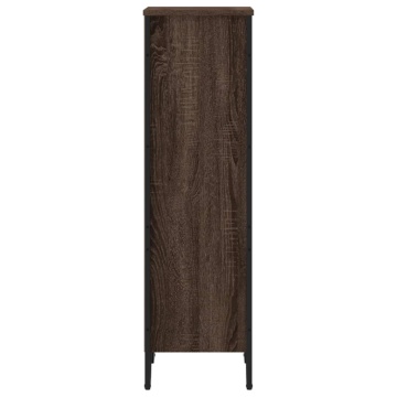 Bibliotecă, stejar maro, 50x31x106 cm, lemn prelucrat - Img 8