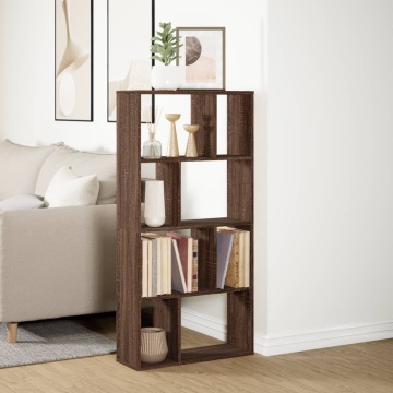 Bibliotecă, stejar maro, 60x20x120 cm, lemn prelucrat - Img 4