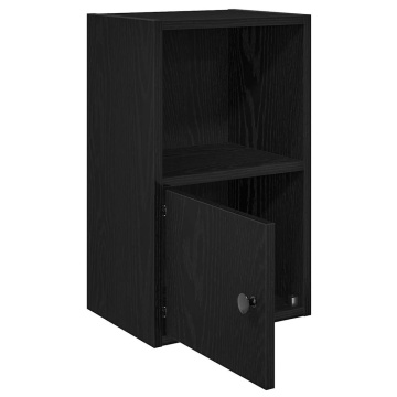 Bibliotecă Stejar negru 31x24x52 cm Lemn prelucrat - Img 4