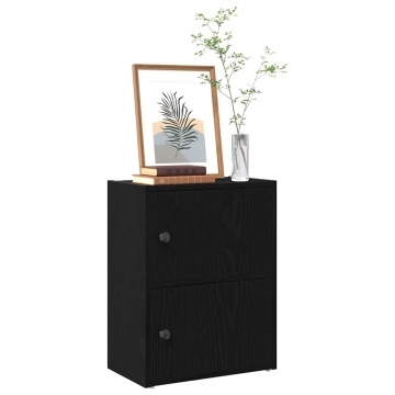 Bibliotecă Stejar negru 40x24x52 cm Lemn prelucrat - Img 1