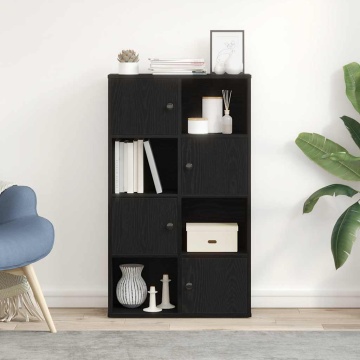 Bibliotecă Stejar negru 60x24x101,5 cm Lemn prelucrat - Img 3