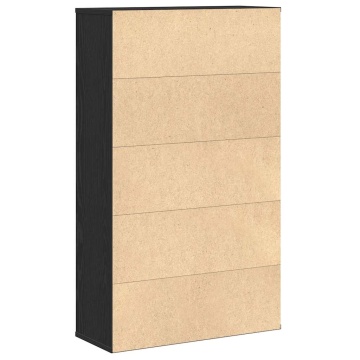 Bibliotecă Stejar negru 60x24x101,5 cm Lemn prelucrat - Img 6