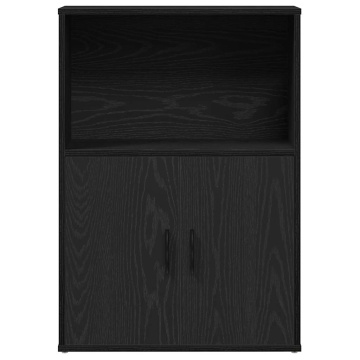 Bibliotecă Stejar negru 60x24x85 cm Lemn prelucrat - Img 4