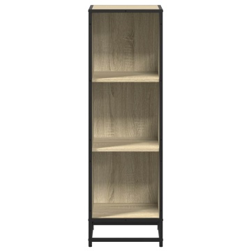 Bibliotecă, stejar Sonoma,33,5x33x107,5 cm, PAL - Img 4