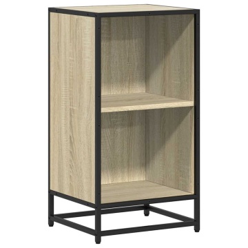 Bibliotecă, stejar Sonoma, 40x35x76 cm, PAL - Img 2