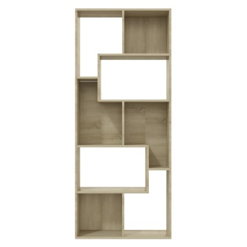 Bibliotecă, stejar Sonoma, 67 x 24 x 161 cm, lemn prelucrat - Img 7