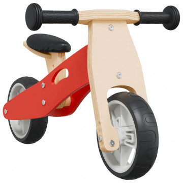 Bicicletă de echilibru pentru copii 2 în 1, roșu - Img 4