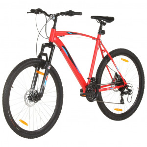 Bicicletă montană, 21 viteze, roată 29 inci, cadru 53 cm, roșu - Img 2