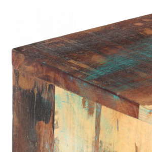 Birou, 118 x 48 x 75 cm, lemn masiv reciclat - Img 6