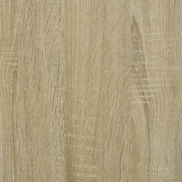 Birou cu rafturi, stejar sonoma, 102x45x148 cm, lemn compozit - Img 6