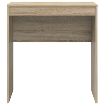 birou de scris stejar Sonoma lemn prelucrat 70 x 40 x 76 cm - Img 4