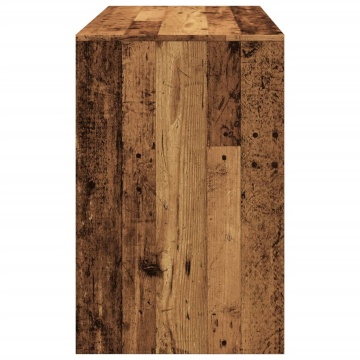 Birou, lemn vechi, 101x50x76,5 cm, lemn prelucrat - Img 5