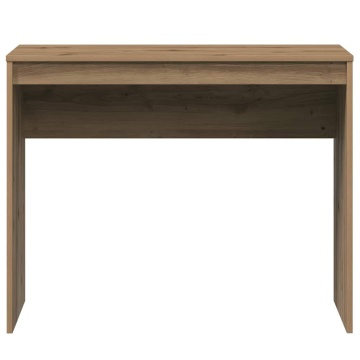 Birou, stejar artizanal, 90x40x72 cm, lemn prelucrat - Img 4