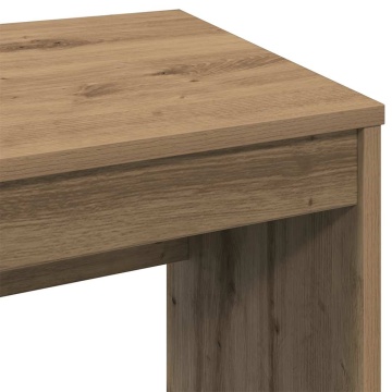 Birou, stejar artizanal, 90x40x72 cm, lemn prelucrat - Img 6