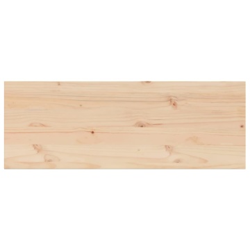 Blat de masă 110x40x2,5 cm dreptunghiular, lemn masiv de pin - Img 2