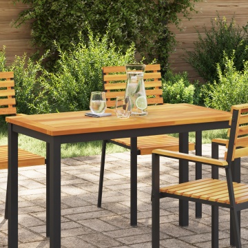 Blat de masă 110x55x2,2 cm din lemn masiv de acacia - Img 1