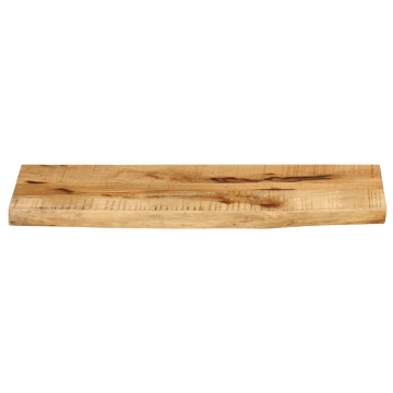 Blat de masă margine naturală, 70x20x2,5 cm, lemn masiv mango - Img 3