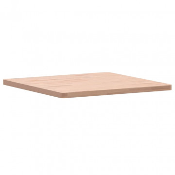 Blat de masă pătrat, 60x60x2,5 cm, lemn masiv de fag - Img 3
