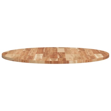 Blat de masă rotund, Ø80x2 cm, lemn masiv de acacia - Img 5