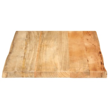 Blat masă 90x60x2,5 cm lemn masiv mango - Img 4