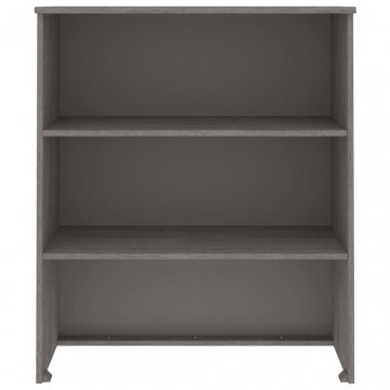 Blat pentru servantă, gri deschis, 85x35x100 cm, lemn masiv pin - Img 4