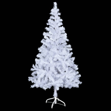 Brad de Crăciun pre-iluminat cu globuri, 150 cm, 380 de ramuri - Img 3