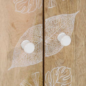 Bufetă 60x33,5x75 cm lemn masiv de mango - Img 6