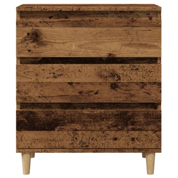 Bufetă din lemn vechi 60x35x70 cm din lemn prelucrat - Img 4