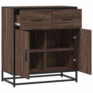Bufetă Stejar maro 68x35x76 cm Lemn prelucrat - Img 6