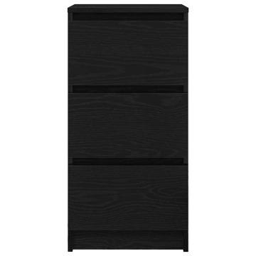 Bufetă Stejar negru 37,5x35x76 cm Lemn prelucrat - Img 5