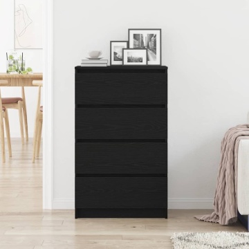 Bufetă Stejar negru 60x35x98,5 cm Lemn prelucrat - Img 3
