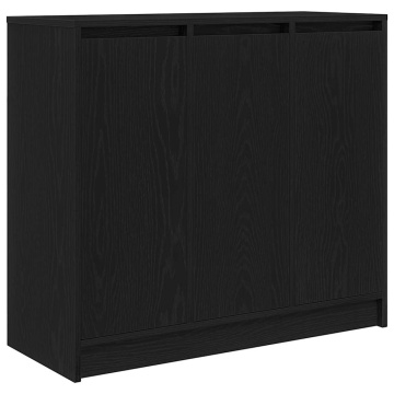 Bufetă Stejar negru 85x34x76 cm Lemn prelucrat - Img 2