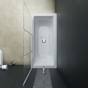 Cabină de duș pliabilă, 3 panouri, 130 x 138 cm, ESG - Img 6