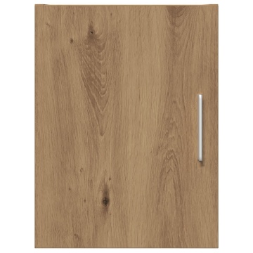 Cabinet de perete Stejar artizanal 30x42.5x40 cm Lemn masiv - Img 4
