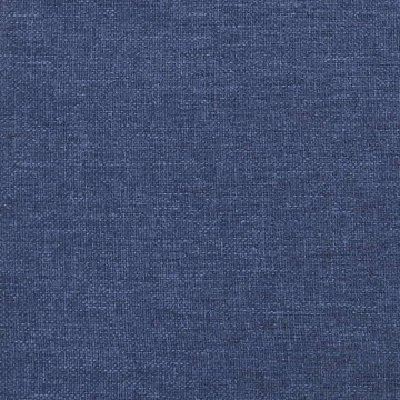 Cadru de pat, albastru, 90 x 200 cm, material textil - Img 7