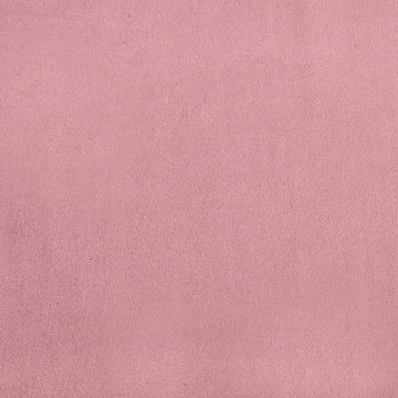Cadru de pat cu tăblie, roz, 160x200 cm, catifea - Img 7
