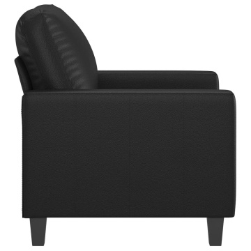 Canapea de o persoană, 60 cm, piele ecologică - Img 4