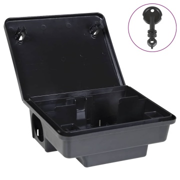 Capcane pentru șoareci 6 buc Negru 23x19x9,5 cm - Img 1
