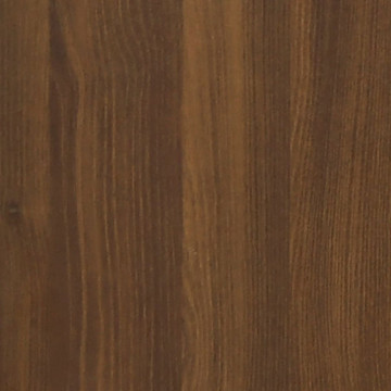 Cărucior de bucătărie, stejar maro, 60x45x80 cm, lemn prelucrat - Img 5